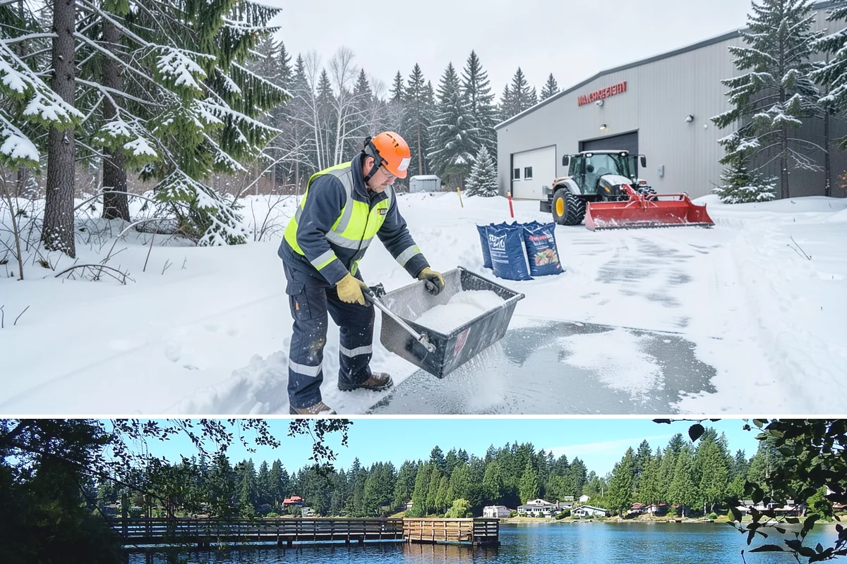 Daycare Parking Lot Snow Removal in Federal Way, King County, WA - Daycare lots across Western Washington face peak snow demand from December through February, when early-morning freezes meet...