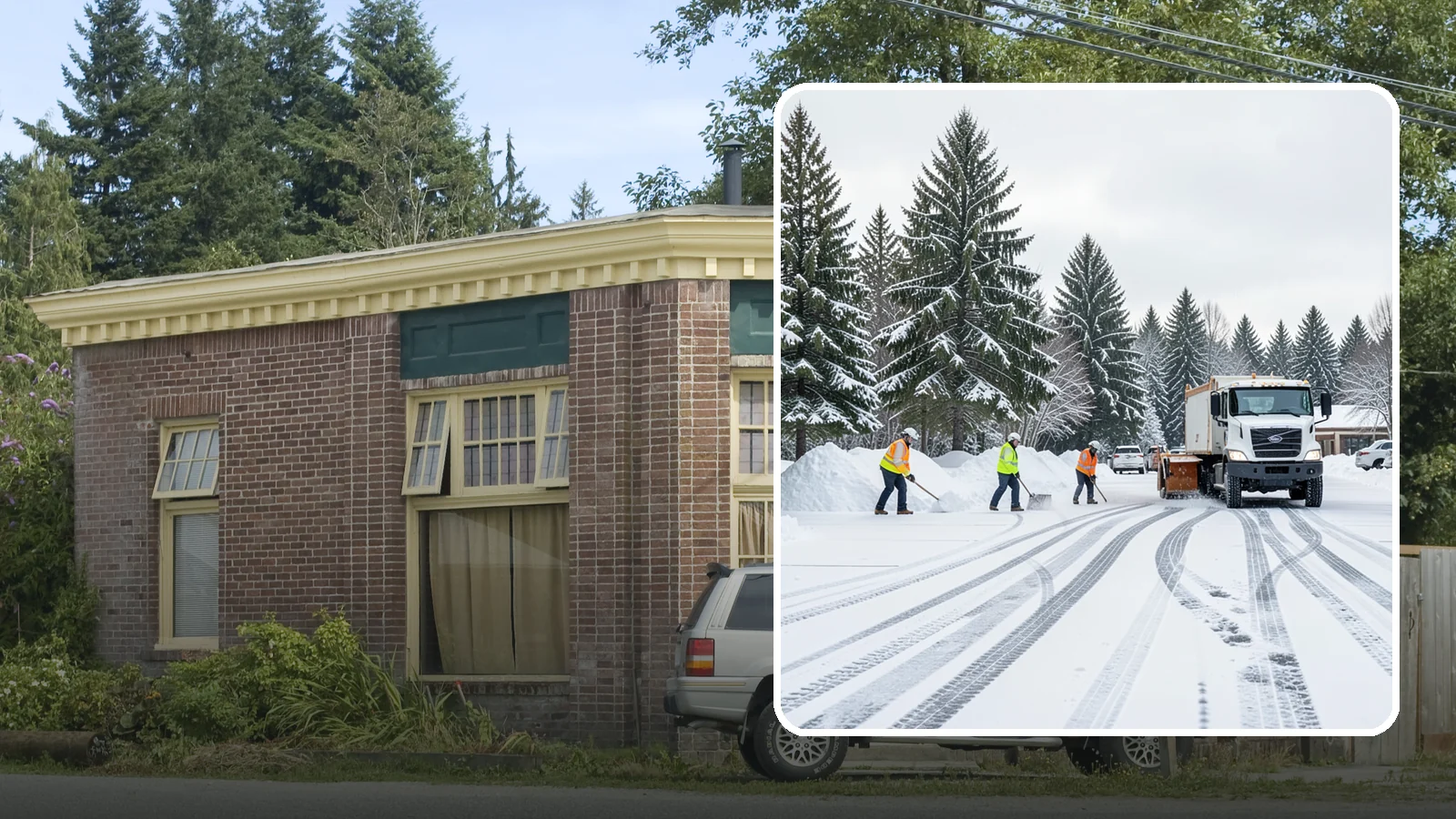 Daycare Parking Lot Snow Removal in Hamilton, Skagit County, WA - We clear daycare lots and drop-off lanes so Western Washington parents and children stay safe during winter mornings.