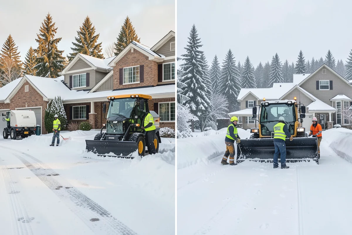 Daycare Parking Lot Snow Removal in Hamilton, Skagit County, WA - Map the drop-off lane, entrance, and crossing zones with daycare staff