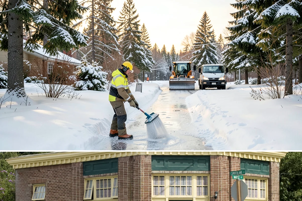 Daycare Parking Lot Snow Removal in Hamilton, Skagit County, WA - Daycare lots across Western Washington face peak snow demand from December through February, when early-morning freezes meet...