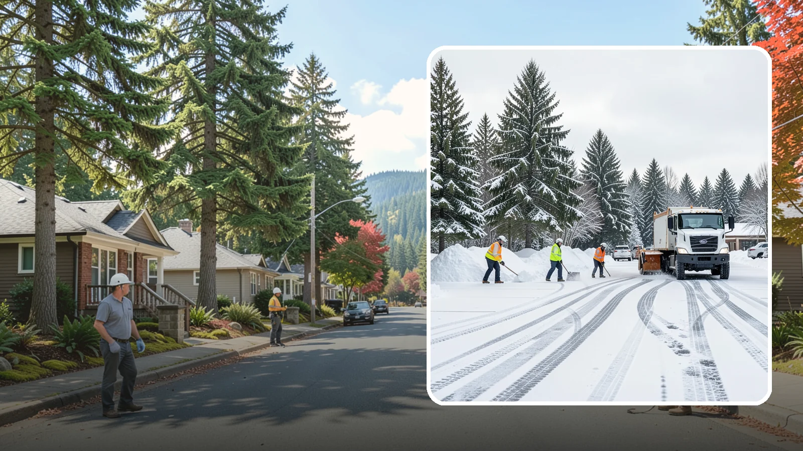 Daycare Parking Lot Snow Removal in Hunts Point, King County, WA - We clear daycare lots and drop-off lanes so Western Washington parents and children stay safe during winter mornings.