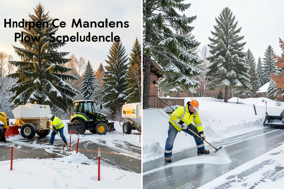 Daycare Parking Lot Snow Removal in Hunts Point, King County, WA - Map the drop-off lane, entrance, and crossing zones with daycare staff