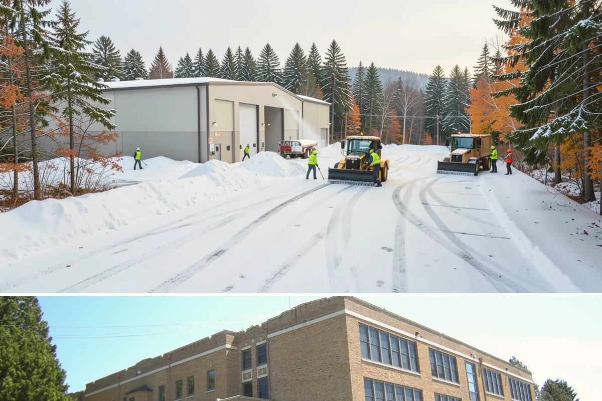 Daycare Parking Lot Snow Removal in Maple Valley, King County, WA - Daycare lots across Western Washington face peak snow demand from December through February, when early-morning freezes meet...