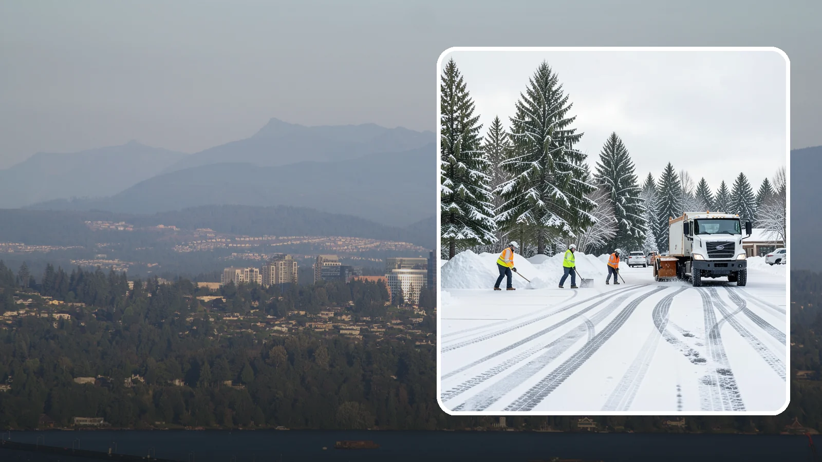 Daycare Parking Lot Snow Removal in Medina, King County, WA - We clear daycare lots and drop-off lanes so Western Washington parents and children stay safe during winter mornings.