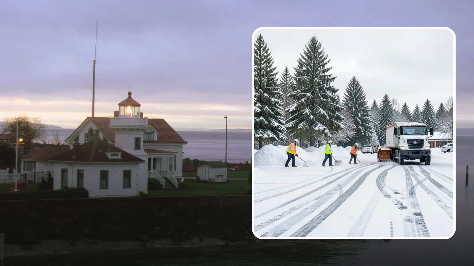 Daycare Parking Lot Snow Removal in Mukilteo, Snohomish County, WA - We clear daycare lots and drop-off lanes so Western Washington parents and children stay safe during winter mornings.