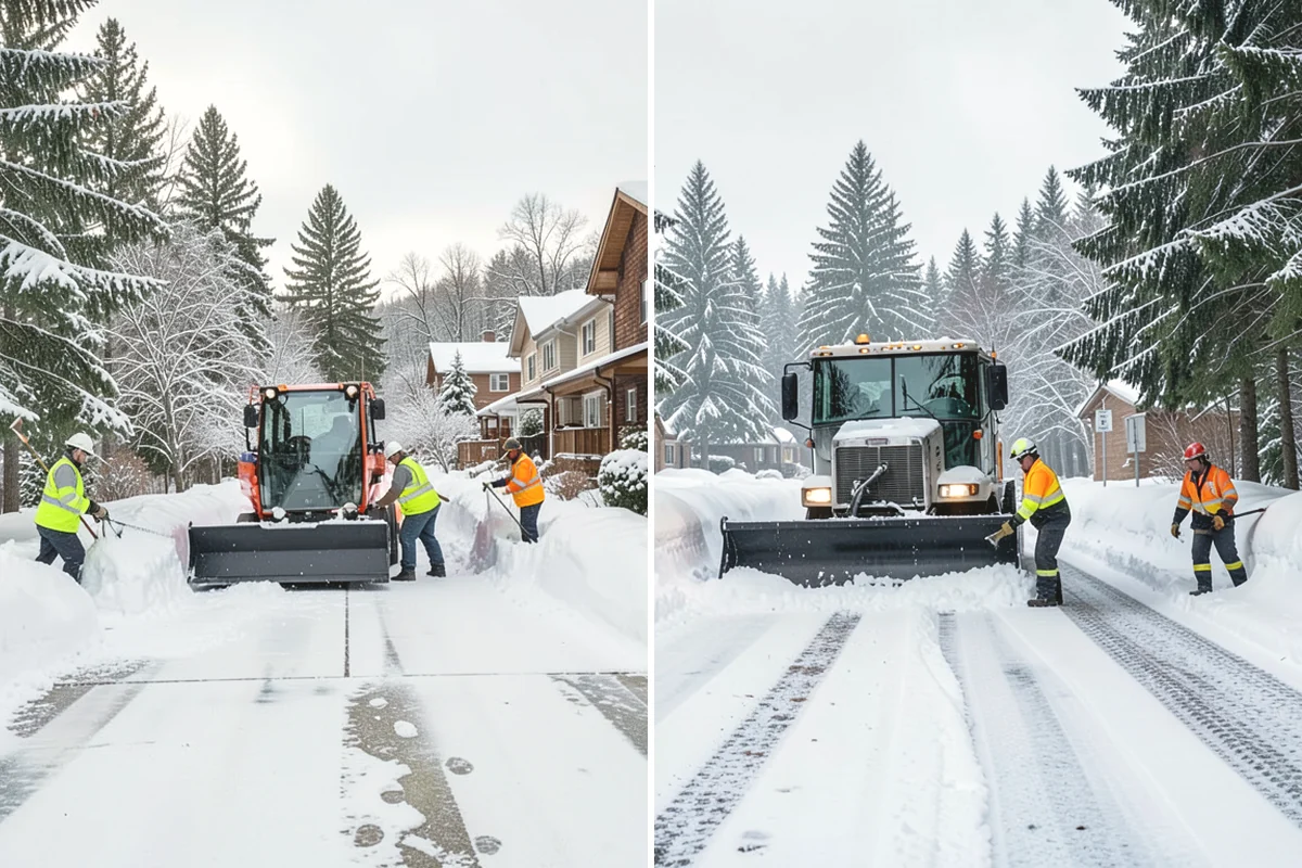 Daycare Parking Lot Snow Removal in Mukilteo, Snohomish County, WA - Map the drop-off lane, entrance, and crossing zones with daycare staff