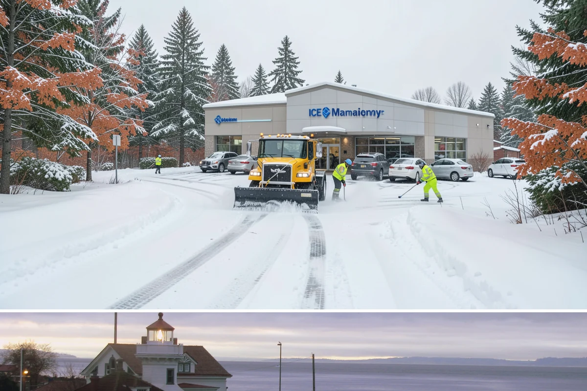 Daycare Parking Lot Snow Removal in Mukilteo, Snohomish County, WA - Daycare lots across Western Washington face peak snow demand from December through February, when early-morning freezes meet...