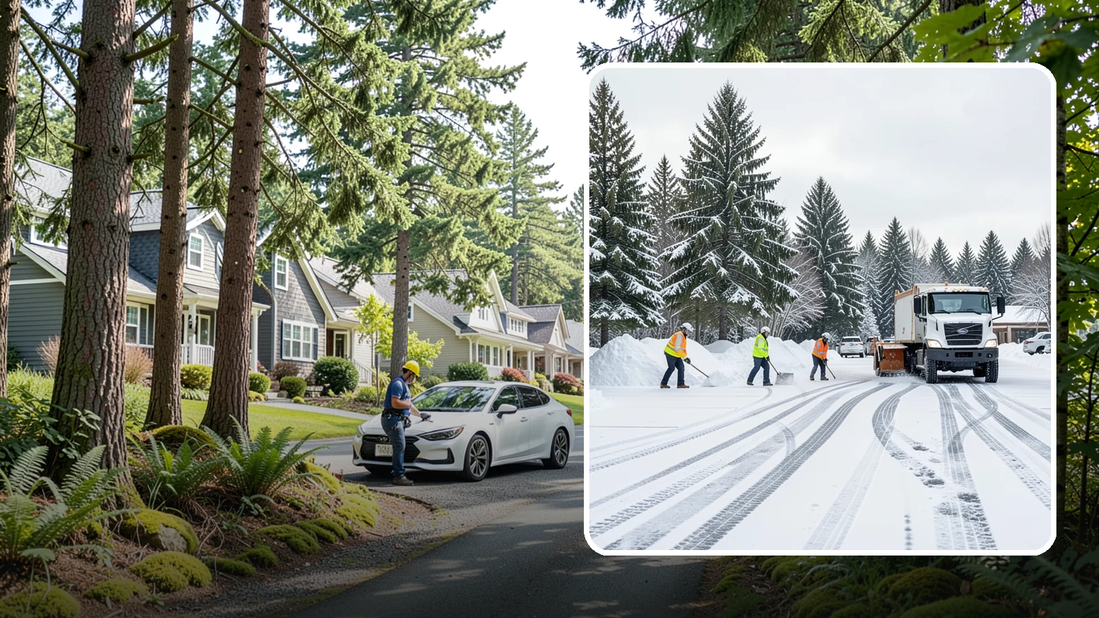 Daycare Parking Lot Snow Removal in Normandy Park, King County, WA - We clear daycare lots and drop-off lanes so Western Washington parents and children stay safe during winter mornings.