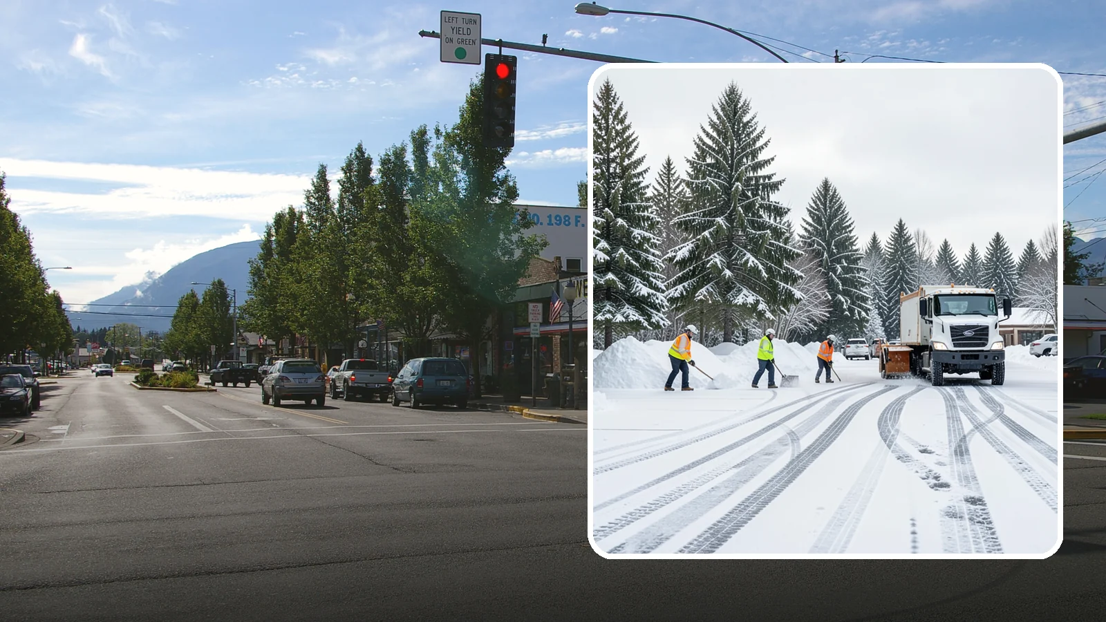 Daycare Parking Lot Snow Removal in North Bend, King County, WA - We clear daycare lots and drop-off lanes so Western Washington parents and children stay safe during winter mornings.