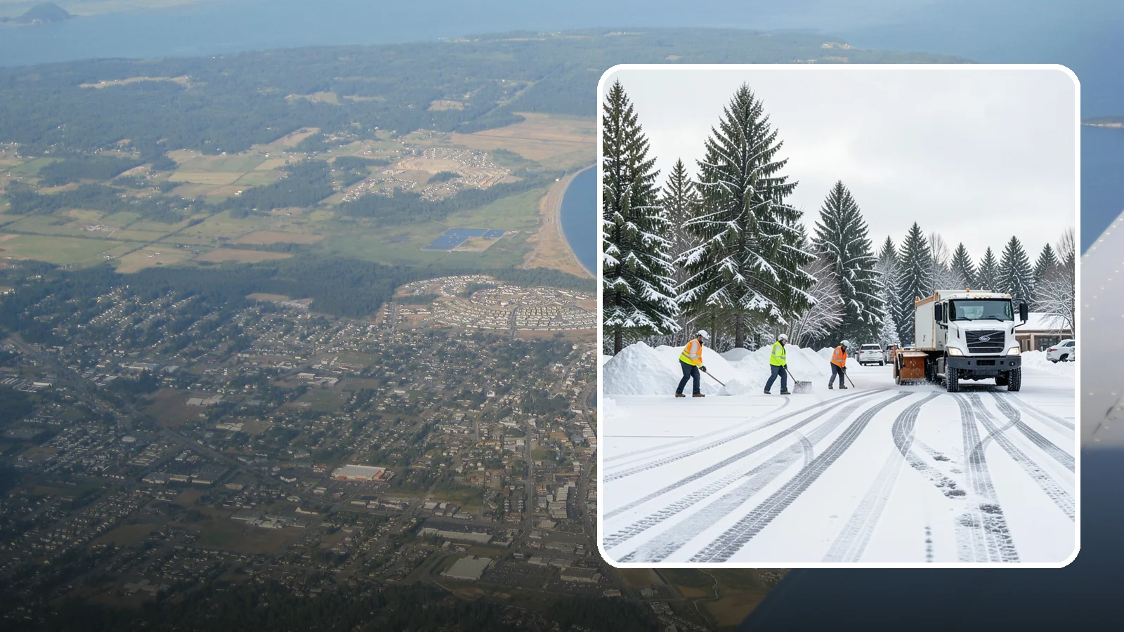 Daycare Parking Lot Snow Removal in Oak Harbor, Island County, WA - We clear daycare lots and drop-off lanes so Western Washington parents and children stay safe during winter mornings.