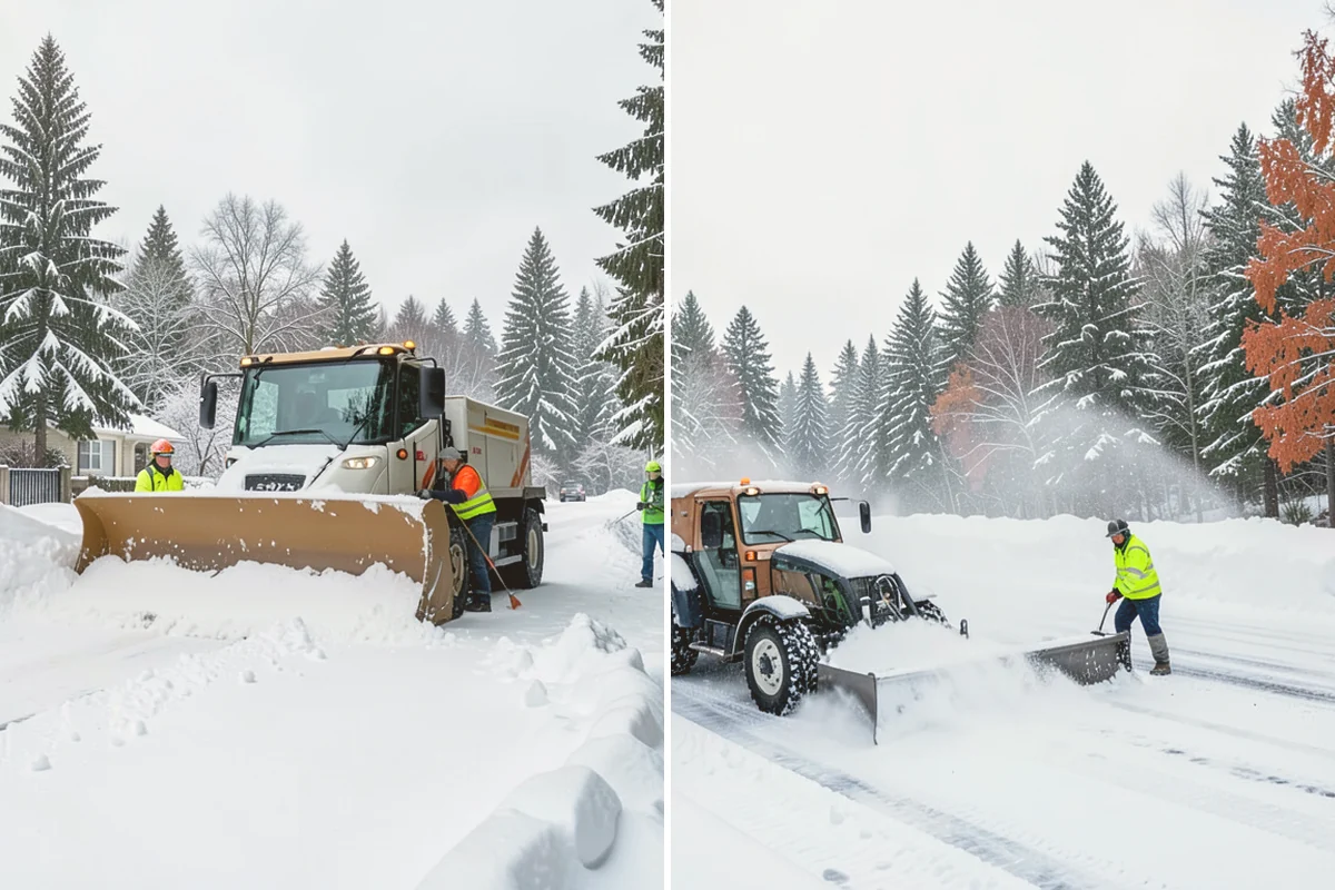 Daycare Parking Lot Snow Removal in Orting, Pierce County, WA - Map the drop-off lane, entrance, and crossing zones with daycare staff