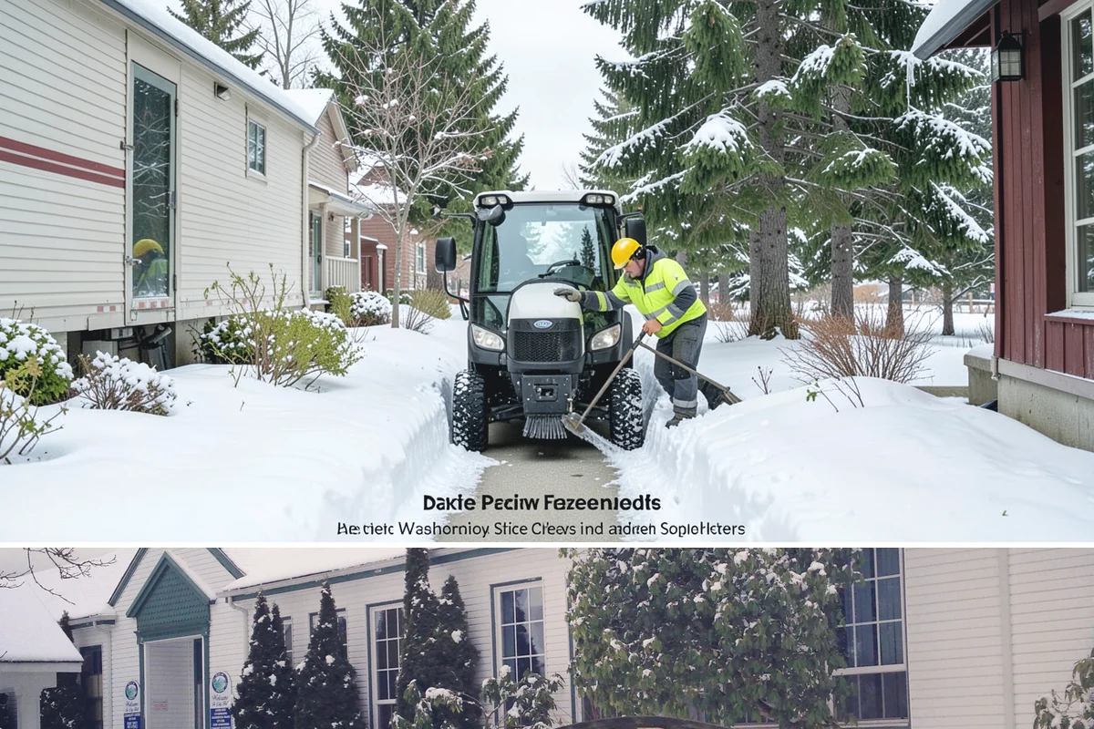 Daycare Parking Lot Snow Removal in Pacific, King County, WA - Daycare lots across Western Washington face peak snow demand from December through February, when early-morning freezes meet...