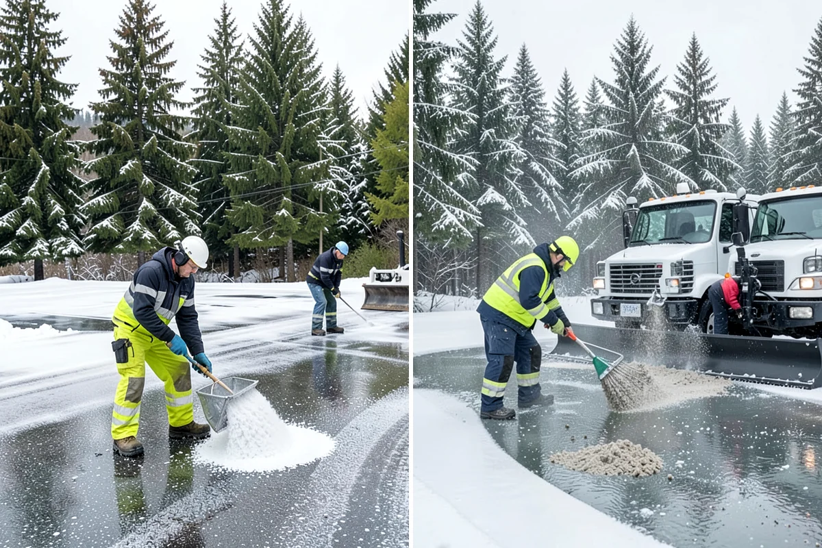 Daycare Parking Lot Snow Removal in Shoreline, King County, WA - Map the drop-off lane, entrance, and crossing zones with daycare staff