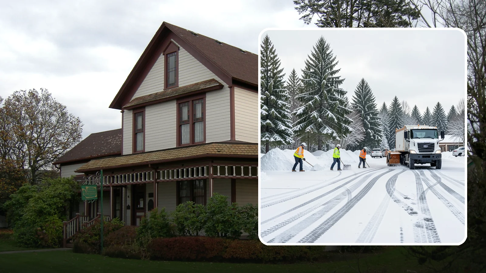 Daycare Parking Lot Snow Removal in Sumner, Pierce County, WA - We clear daycare lots and drop-off lanes so Western Washington parents and children stay safe during winter mornings.