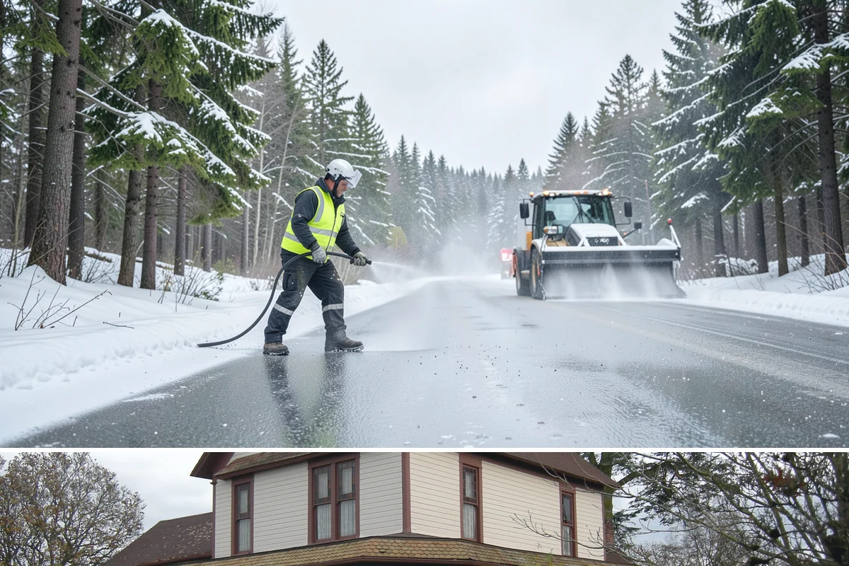 Daycare Parking Lot Snow Removal in Sumner, Pierce County, WA - Daycare lots across Western Washington face peak snow demand from December through February, when early-morning freezes meet...