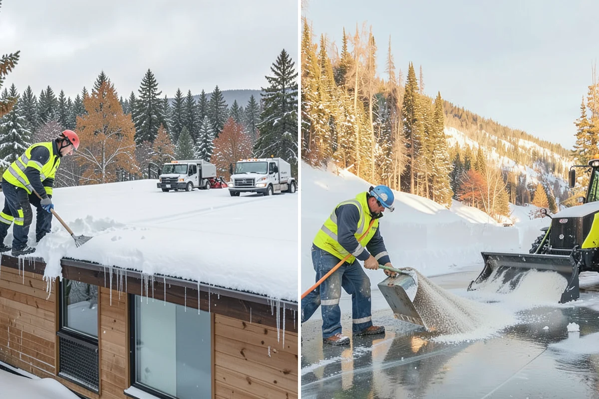Daycare Parking Lot Snow Removal in Wilkeson, Pierce County, WA - Map the drop-off lane, entrance, and crossing zones with daycare staff