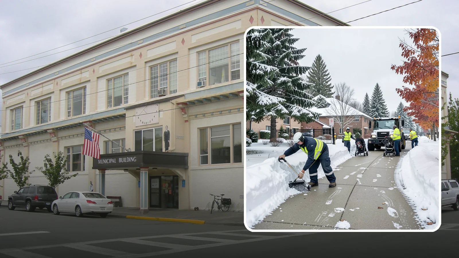 Daycare Sidewalk Clearing in Anacortes, Skagit County, WA - Drop-off sidewalk clearing for Western Washington daycares, keeping entry walks safe for parents carrying children and pushing...
