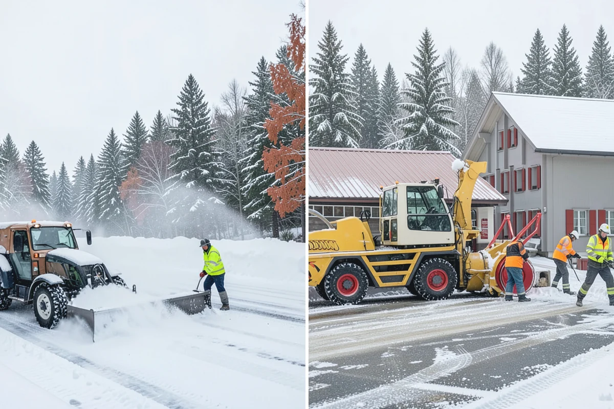 Daycare Sidewalk Clearing in Auburn, King County, WA - Clear the entrance and stroller path before opening