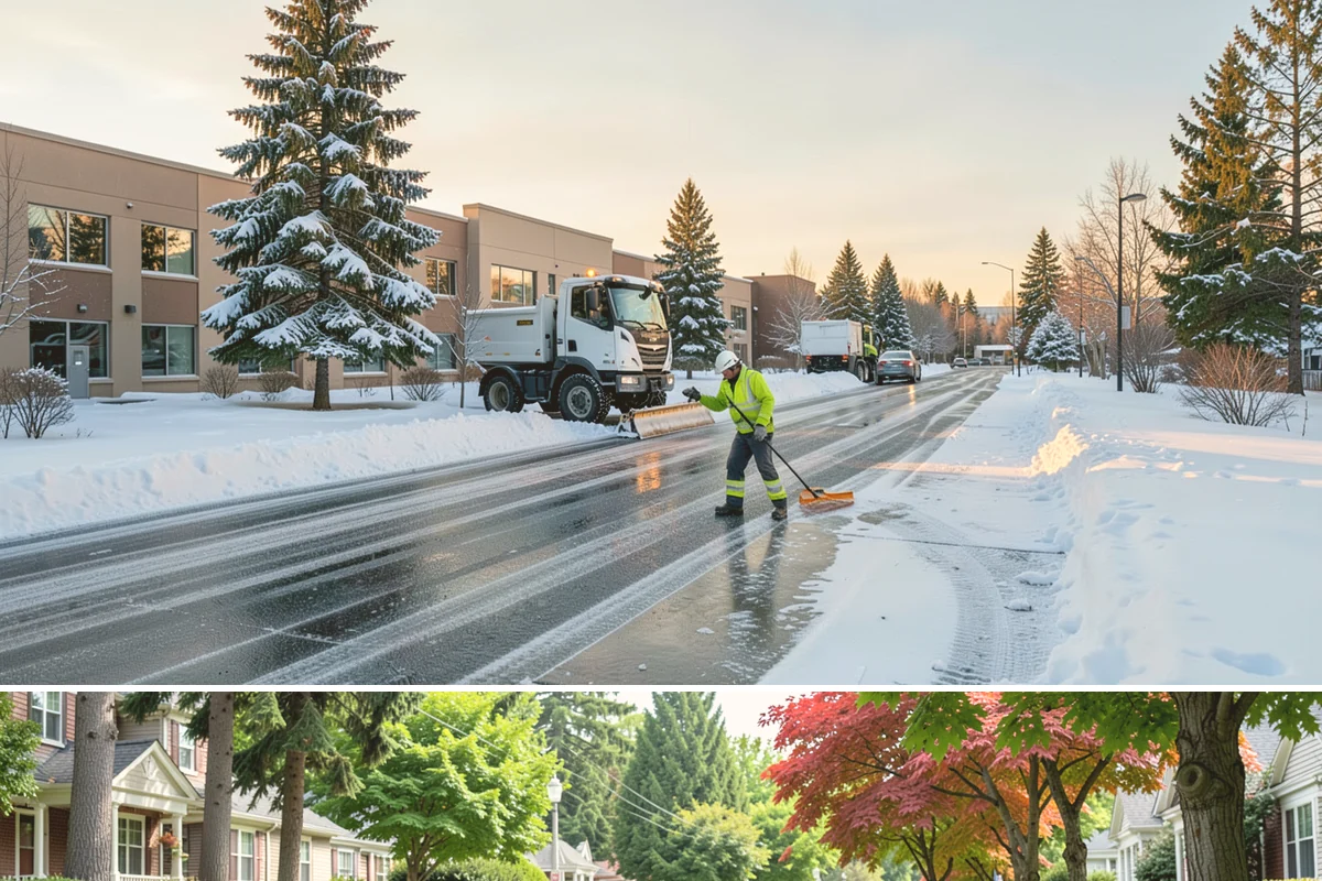 Daycare Sidewalk Clearing in Beaux Arts Village, King County, WA - Daycare demand is highest from December through February on frosty mornings when drop-off coincides with the day's iciest walks.