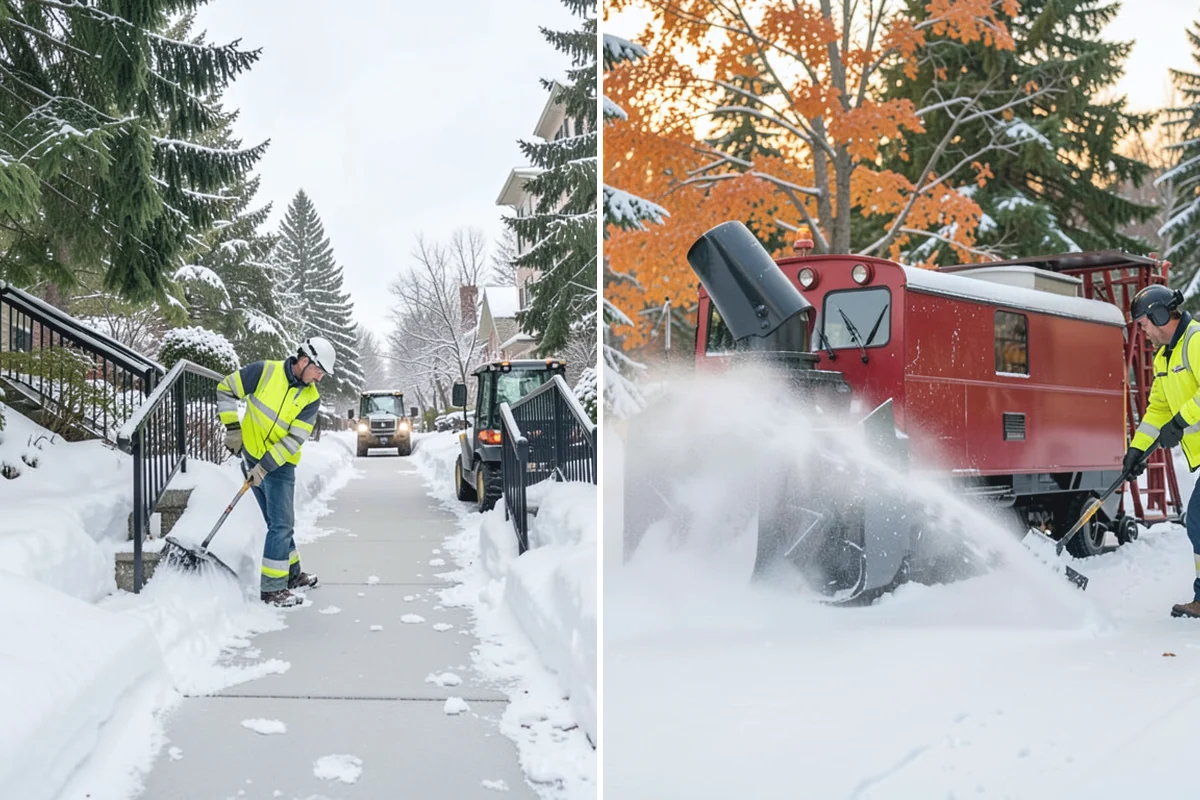 Daycare Sidewalk Clearing in Bonney Lake, Pierce County, WA - Clear the entrance and stroller path before opening