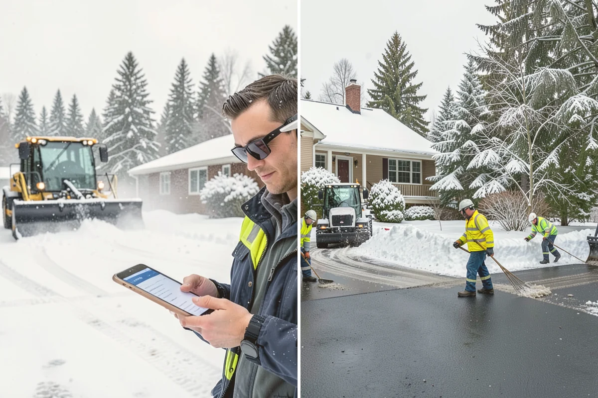 Daycare Sidewalk Clearing in Bothell, King County, WA - Clear the entrance and stroller path before opening