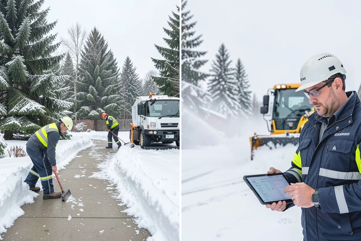 Daycare Sidewalk Clearing in Buckley, Pierce County, WA - Clear the entrance and stroller path before opening