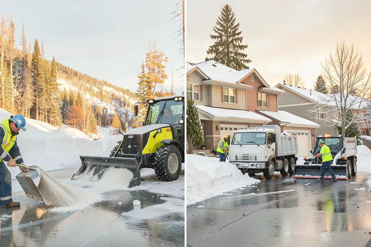 Daycare Sidewalk Clearing in Burlington, Skagit County, WA - Clear the entrance and stroller path before opening