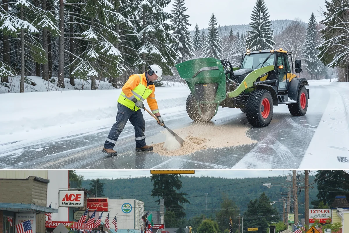 Daycare Sidewalk Clearing in Carnation, King County, WA - Daycare demand is highest from December through February on frosty mornings when drop-off coincides with the day's iciest walks.