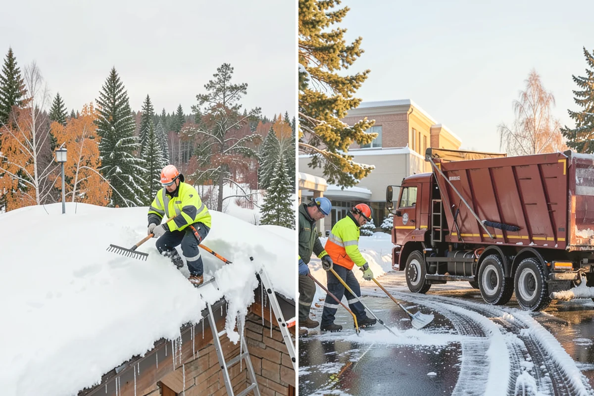 Daycare Sidewalk Clearing in Covington, King County, WA - Clear the entrance and stroller path before opening