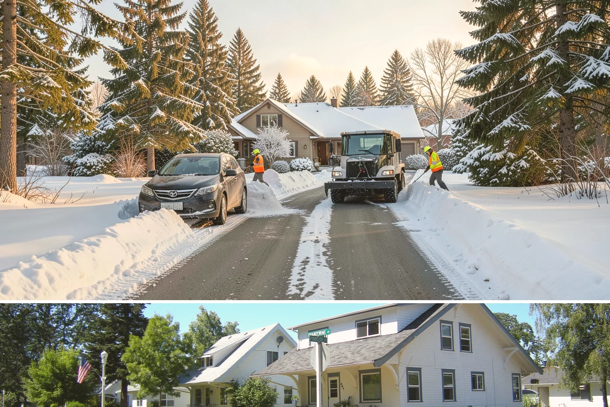 Daycare Sidewalk Clearing in DuPont, Pierce County, WA - Daycare demand is highest from December through February on frosty mornings when drop-off coincides with the day's iciest walks.