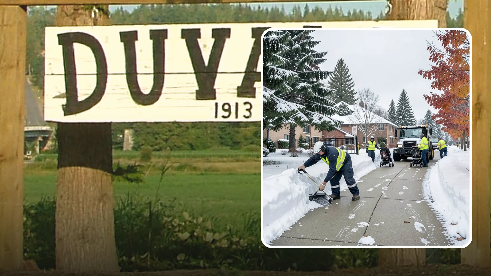 Daycare Sidewalk Clearing in Duvall, King County, WA - Drop-off sidewalk clearing for Western Washington daycares, keeping entry walks safe for parents carrying children and pushing...