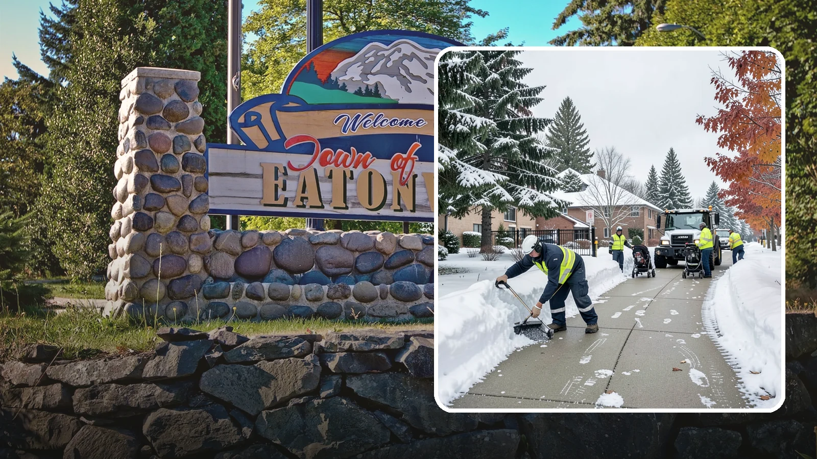Daycare Sidewalk Clearing in Eatonville, Pierce County, WA - Drop-off sidewalk clearing for Western Washington daycares, keeping entry walks safe for parents carrying children and pushing...