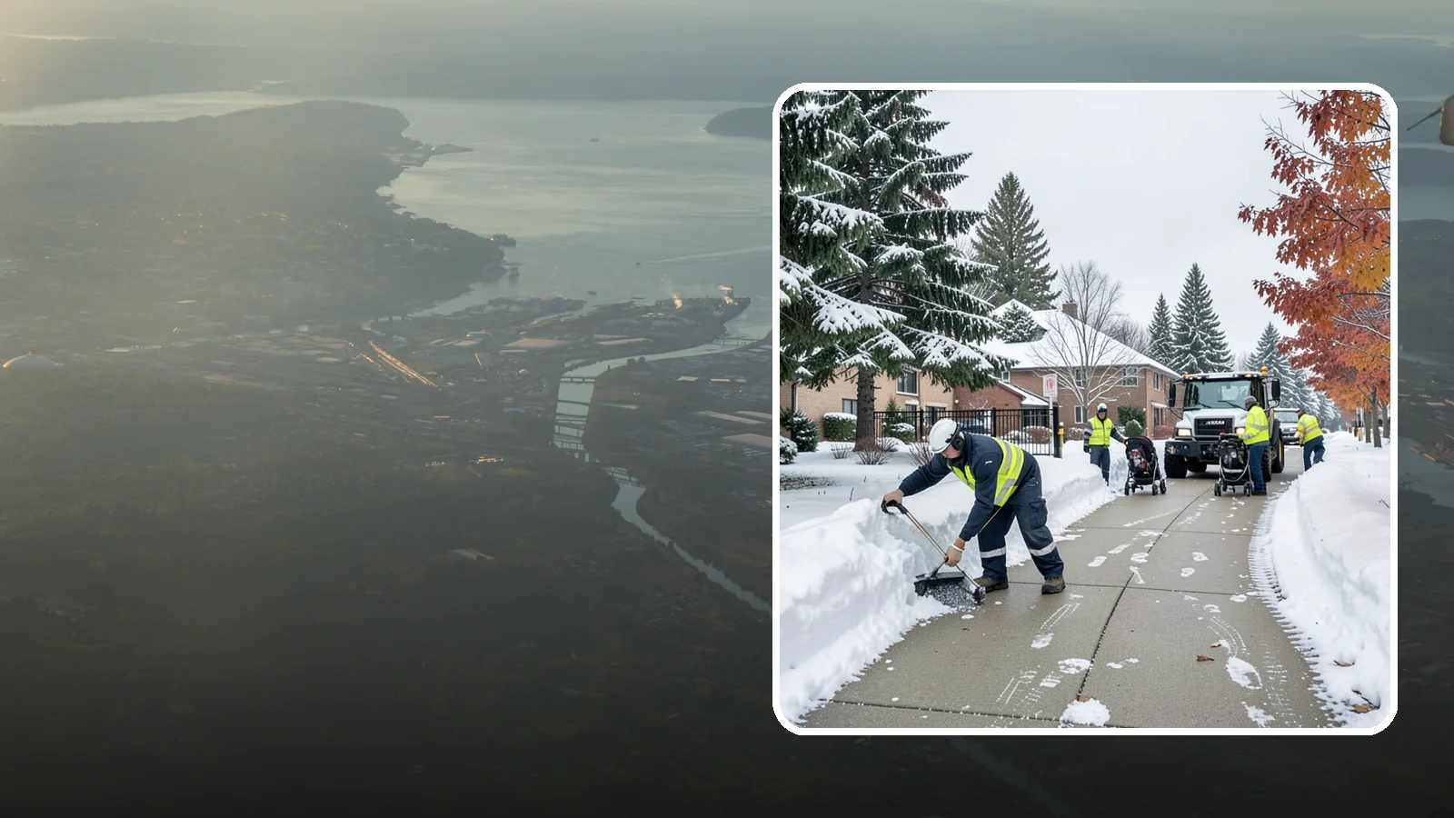 Daycare Sidewalk Clearing in Fife, Pierce County, WA - Drop-off sidewalk clearing for Western Washington daycares, keeping entry walks safe for parents carrying children and pushing...