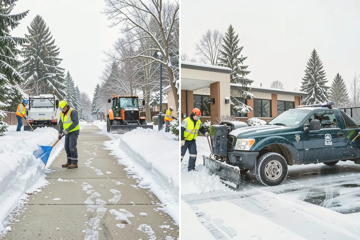 Daycare Sidewalk Clearing in Fife, Pierce County, WA - Clear the entrance and stroller path before opening