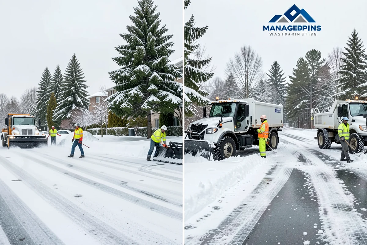 Daycare Sidewalk Clearing in Fircrest, Pierce County, WA - Clear the entrance and stroller path before opening