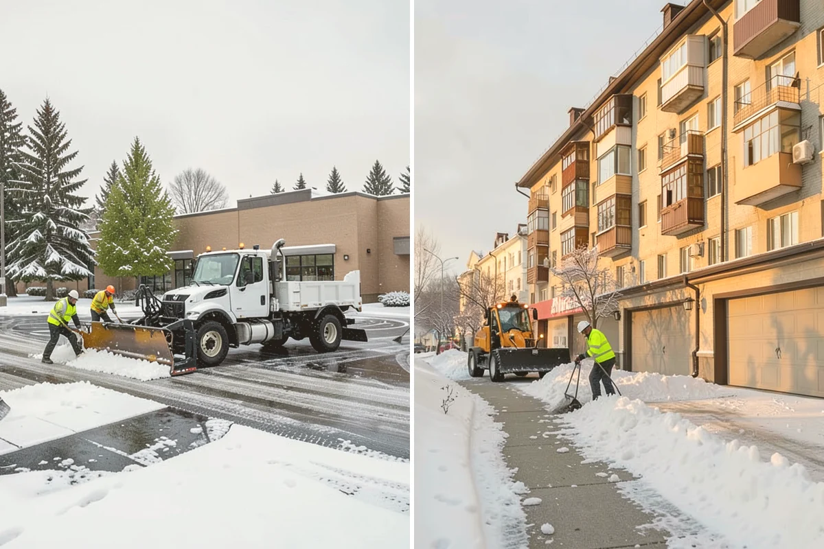 Daycare Sidewalk Clearing in Kent, King County, WA - Clear the entrance and stroller path before opening