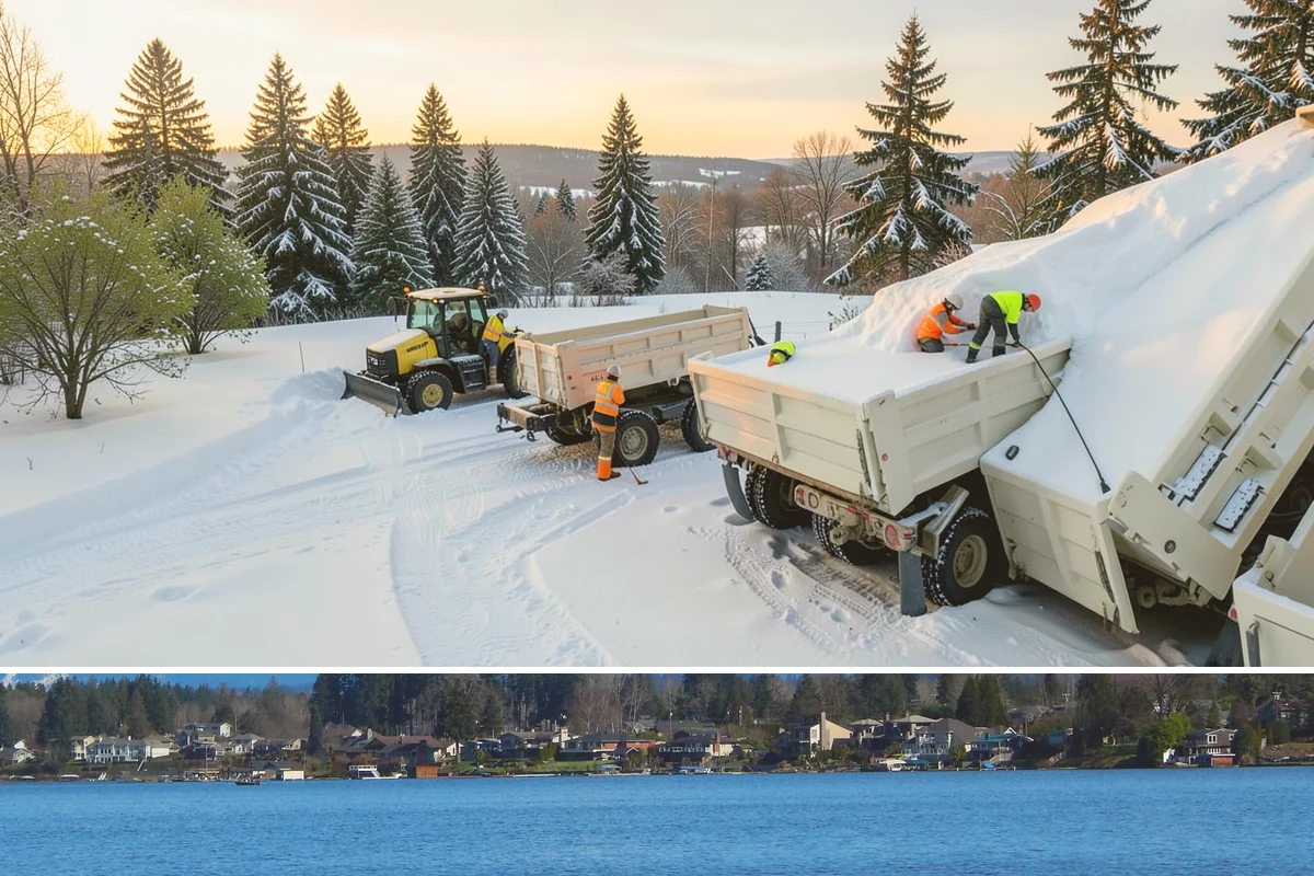 Daycare Sidewalk Clearing in Lake Stevens, Snohomish County, WA - Daycare demand is highest from December through February on frosty mornings when drop-off coincides with the day's iciest walks.