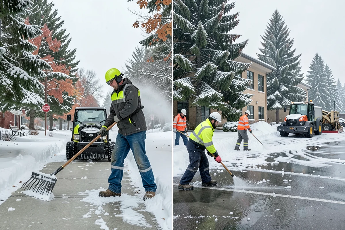 Daycare Sidewalk Clearing in Lakewood, Pierce County, WA - Clear the entrance and stroller path before opening