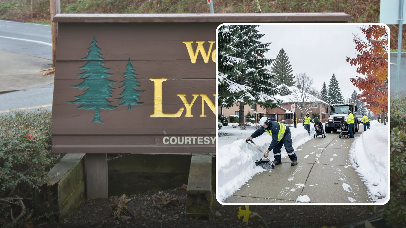 Daycare Sidewalk Clearing in Lynnwood, Snohomish County, WA - Drop-off sidewalk clearing for Western Washington daycares, keeping entry walks safe for parents carrying children and pushing...