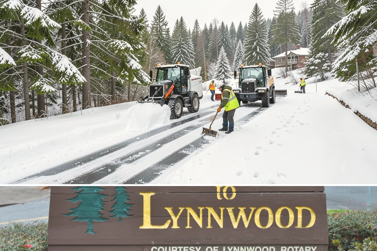 Daycare Sidewalk Clearing in Lynnwood, Snohomish County, WA - Daycare demand is highest from December through February on frosty mornings when drop-off coincides with the day's iciest walks.
