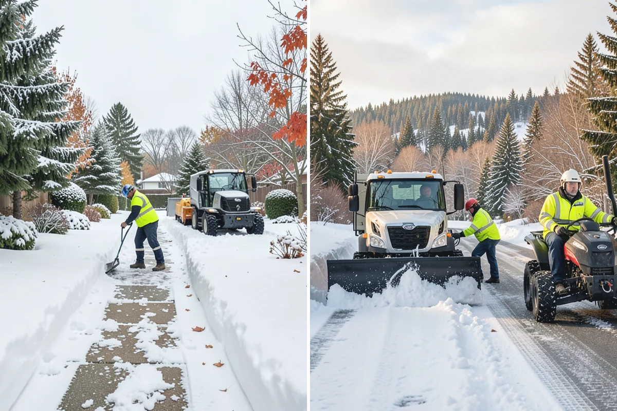 Daycare Sidewalk Clearing in Medina, King County, WA - Clear the entrance and stroller path before opening
