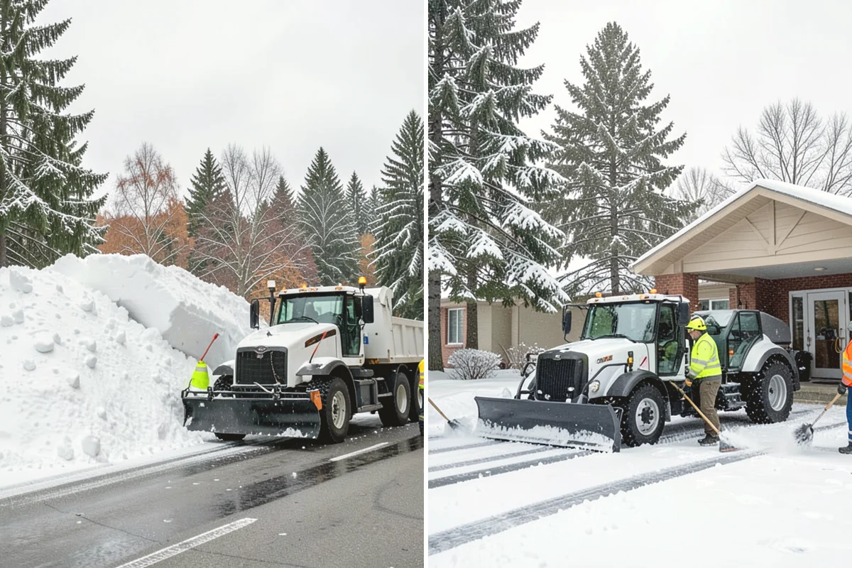 Daycare Sidewalk Clearing in Mill Creek, Snohomish County, WA - Clear the entrance and stroller path before opening