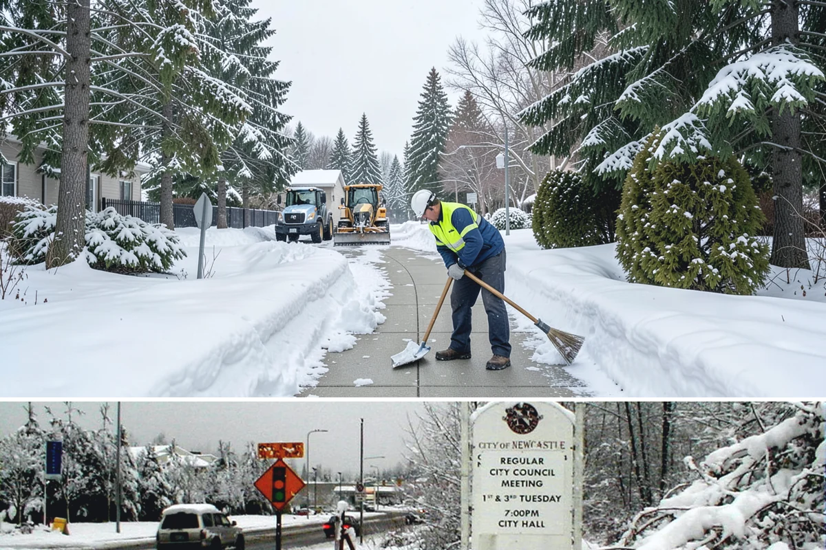 Daycare Sidewalk Clearing in Newcastle, King County, WA - Daycare demand is highest from December through February on frosty mornings when drop-off coincides with the day's iciest walks.