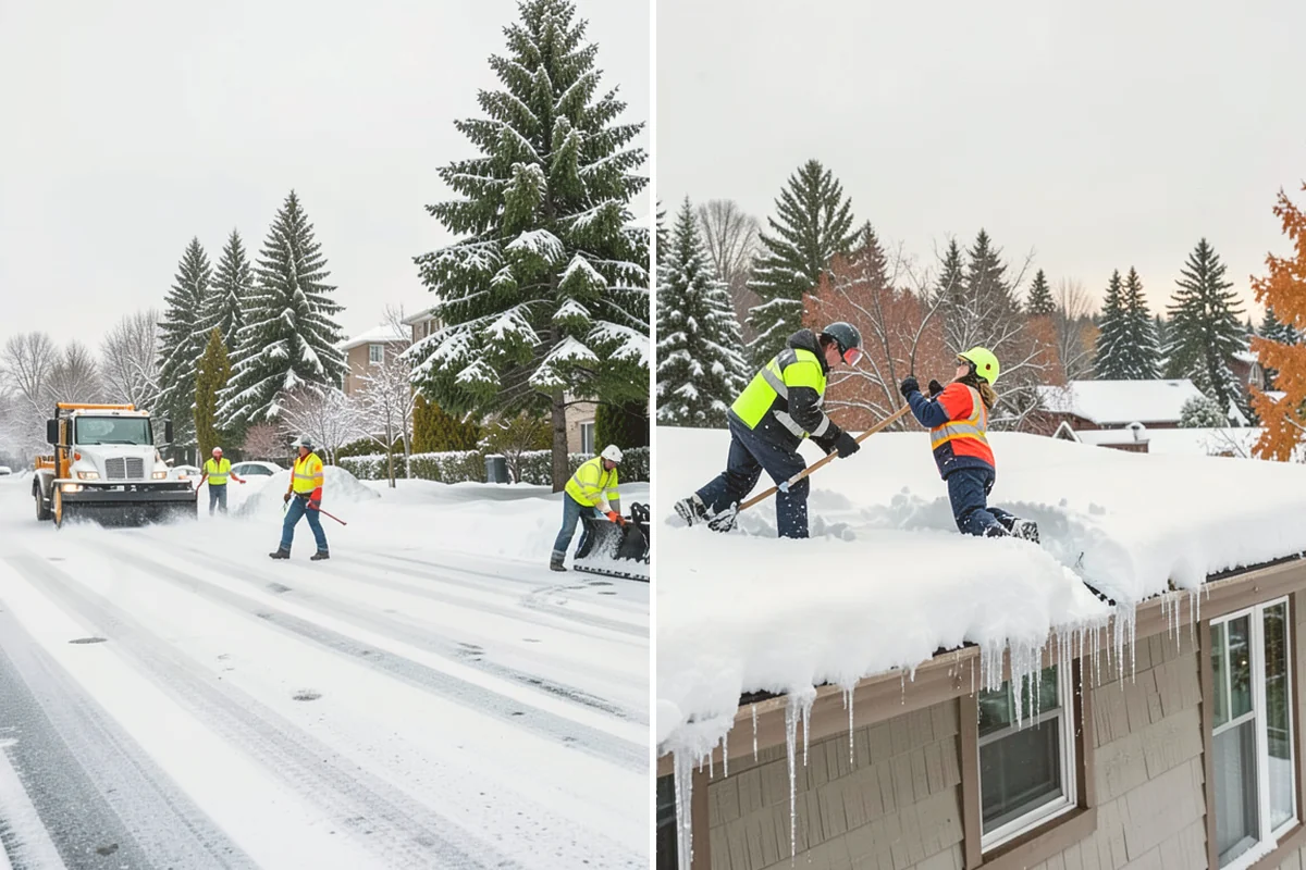 Daycare Sidewalk Clearing in Orting, Pierce County, WA - Clear the entrance and stroller path before opening