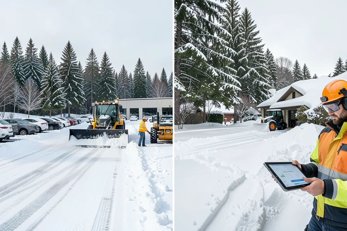 Daycare Sidewalk Clearing in SeaTac, King County, WA - Clear the entrance and stroller path before opening