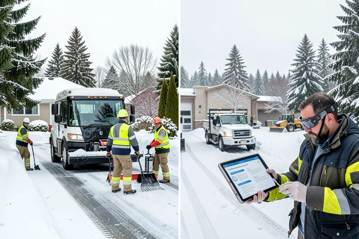 Daycare Sidewalk Clearing in Sedro-Woolley, Skagit County, WA - Clear the entrance and stroller path before opening
