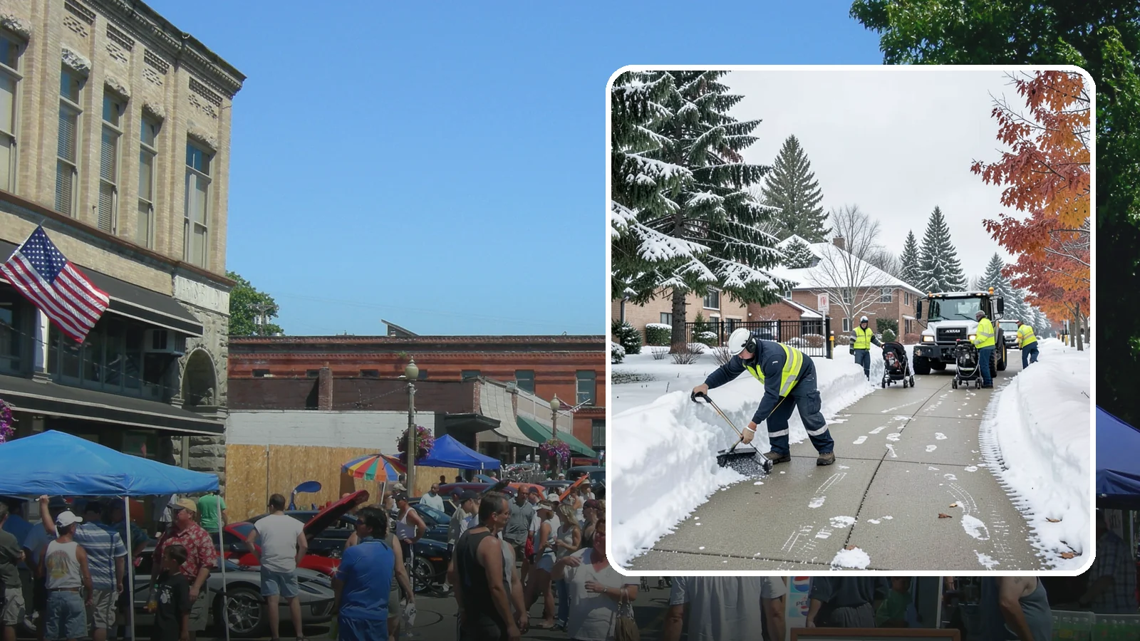 Daycare Sidewalk Clearing in Snohomish, Snohomish County, WA - Drop-off sidewalk clearing for Western Washington daycares, keeping entry walks safe for parents carrying children and pushing...