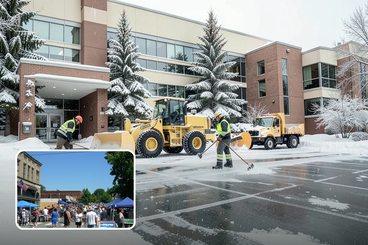 Daycare Sidewalk Clearing in Snohomish, Snohomish County, WA - Entry and stroller paths cleared before the morning rush