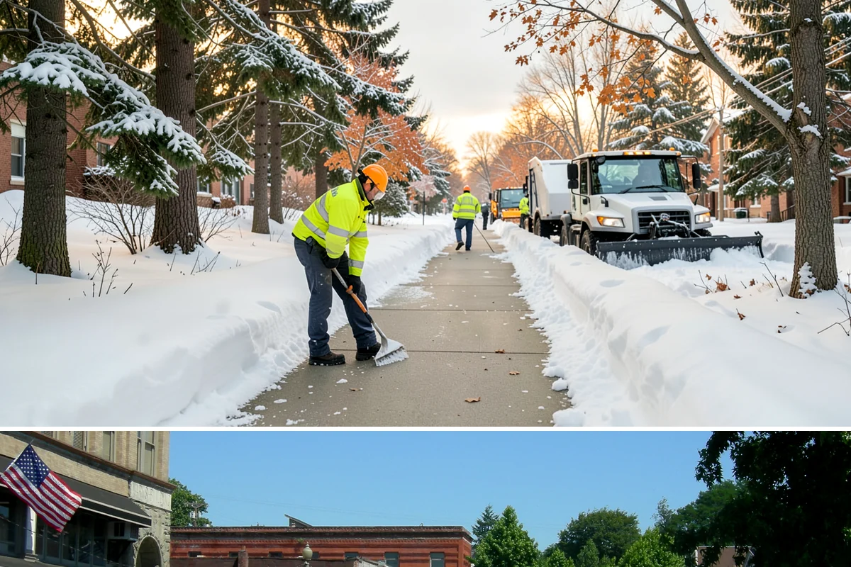 Daycare Sidewalk Clearing in Snohomish, Snohomish County, WA - Daycare demand is highest from December through February on frosty mornings when drop-off coincides with the day's iciest walks.