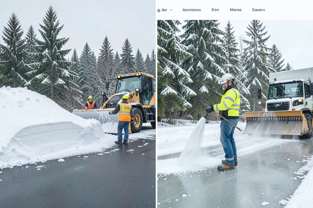 Daycare Sidewalk Clearing in South Prairie, Pierce County, WA - Clear the entrance and stroller path before opening